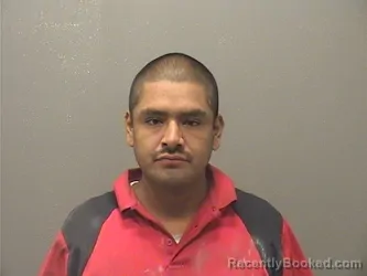 Mugshot of Vicente Jr Hernandez booked in Garland County, Arkansas on August 19, 2026