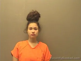 Mugshot of Kayana Maevalynn Jernigan booked in Garland County, Arkansas on September 25, 2026