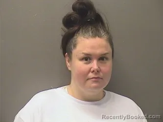 Mugshot of MEGAN RENEE JOHNSON booked in Garland County, Arkansas on June 23, 2026