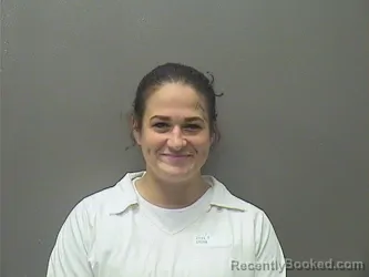 Mugshot of Tiffany Kenra Jones booked in Garland County, Arkansas on August 14, 2026