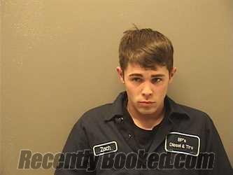 Booking photo from Garland County, Arkansas