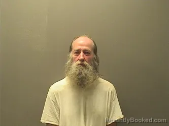 Mugshot of David Allen Lee booked in Garland County, Arkansas on August 9, 2026