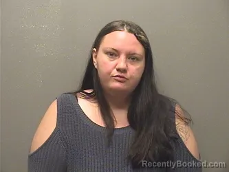 Mugshot of Melody Faith Lantrip booked in Garland County, Arkansas on October 3, 2026