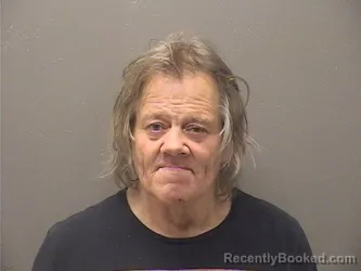 Mugshot of Terry Don Longstreath booked in Garland County, Arkansas on October 2, 2026
