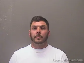 Mugshot of Zachary Ryan Lamkin booked in Garland County, Arkansas on August 21, 2026