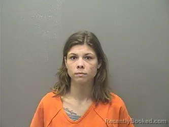 Mugshot of Alexis Nichole Morgan booked in Garland County, Arkansas on October 15, 2026