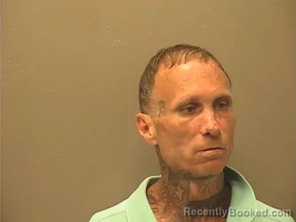 Mugshot of Allen Edward Melvin booked in Garland County, Arkansas on September 25, 2026