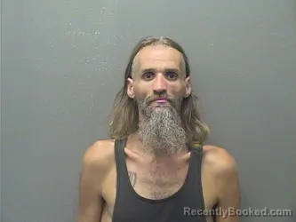 Mugshot of Corey Michael Medlock booked in Garland County, Arkansas on August 4, 2026