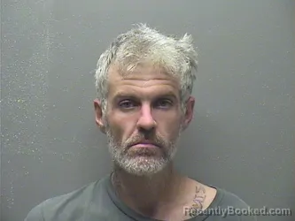Mugshot of Nicholas Jared May booked in Garland County, Arkansas on August 8, 2026