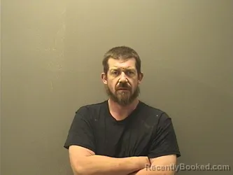 Mugshot of Slade Channing Mooney booked in Garland County, Arkansas on August 9, 2026