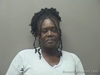 Mugshot of Khristen Chanel Owens booked in Garland County, Arkansas on August 19, 2026