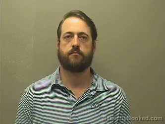 Mugshot of Adam Pearce booked in Garland County, Arkansas on September 24, 2026
