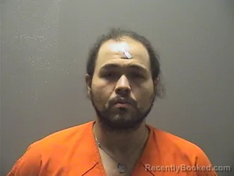Mugshot of Devon James Ponder booked in Garland County, Arkansas on August 8, 2026