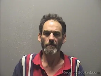 Mugshot of Daniel Wayne Parish booked in Garland County, Arkansas on August 8, 2026