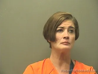 Mugshot of Leah Ann Phillips booked in Garland County, Arkansas on September 30, 2026