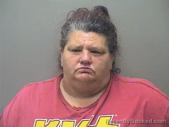 Mugshot of Brandy Michelle Richards booked in Garland County, Arkansas on October 1, 2026