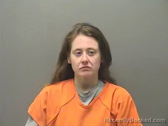Mugshot of Leah Ann Ransom booked in Garland County, Arkansas on August 1, 2026