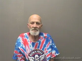 Mugshot of ROBERT WAYNE RUSSELL booked in Garland County, Arkansas on July 5, 2026