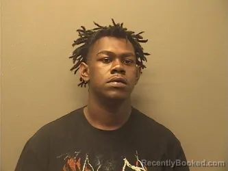 Mugshot of Andre Tyrone Jr Starks booked in Garland County, Arkansas on August 1, 2026