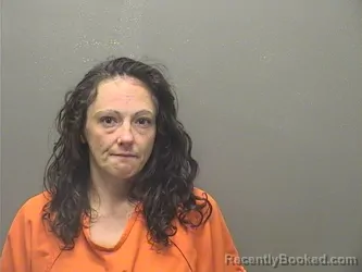 Mugshot of ANGELA MICHELLE SHORES booked in Garland County, Arkansas on May 8, 2026