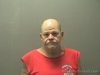 Mugshot of CARL GENE SHIPMAN booked in Garland County, Arkansas on June 17, 2026