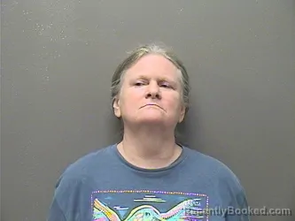 Mugshot of Cynthia Diana Surles-Hall booked in Garland County, Arkansas on August 11, 2026