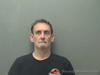 Mugshot of Danny Louis Shinkle booked in Garland County, Arkansas on October 5, 2026