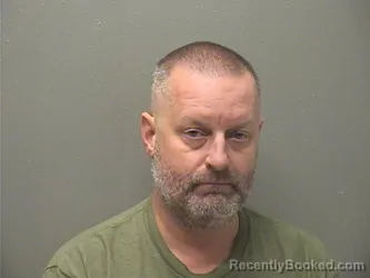 Mugshot of Kevin Christopher Scott booked in Garland County, Arkansas on September 24, 2026