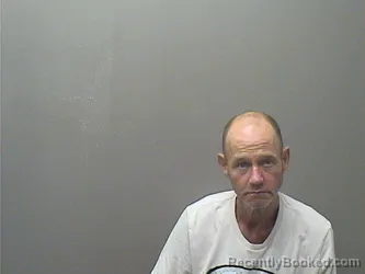 Mugshot of Lance Jeremy Souter booked in Garland County, Arkansas on August 23, 2026