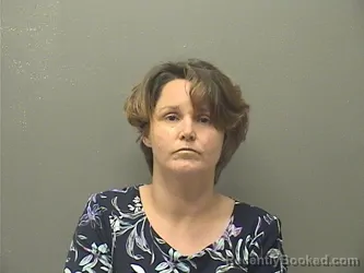 Mugshot of Marlana Lynn Sharp booked in Garland County, Arkansas on August 24, 2026