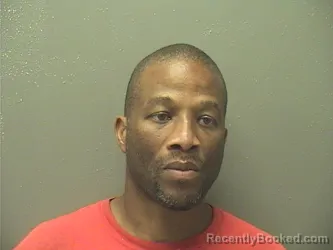 Mugshot of Montrell Smith booked in Garland County, Arkansas on September 13, 2026