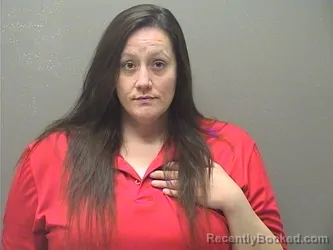 Mugshot of Sydney Taylor Strickland booked in Garland County, Arkansas on October 12, 2026