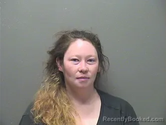 Mugshot of Stefany Pauline Shuffield booked in Garland County, Arkansas on September 30, 2026