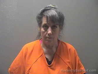 Mugshot of SHERI ANN SOLOMON booked in Garland County, Arkansas on April 7, 2026