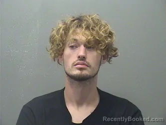 Mugshot of Tyler Gregory Shinn booked in Garland County, Arkansas on September 29, 2026