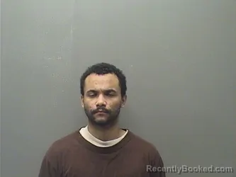 Mugshot of Xavier Latrez Stone booked in Garland County, Arkansas on August 21, 2026