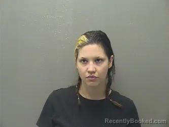 Mugshot of Ashley Breanna Taylor booked in Garland County, Arkansas on August 26, 2026