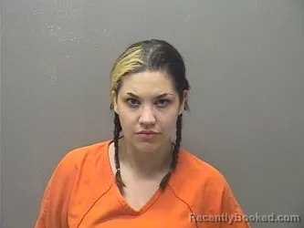 Mugshot of Ashley Breanna Taylor booked in Garland County, Arkansas on August 30, 2026