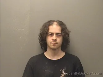 Mugshot of Easton Pryce Threadgill booked in Garland County, Arkansas on October 6, 2026