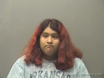 Mugshot of JASMINE MARIE TREJO booked in Garland County, Arkansas on May 4, 2026
