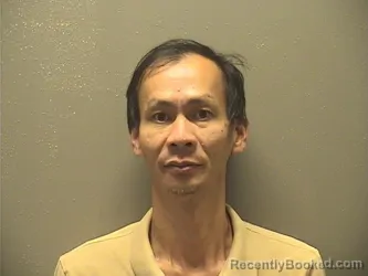 Mugshot of Viet Quoc Tran booked in Garland County, Arkansas on August 21, 2026