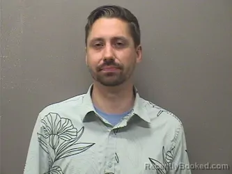 Mugshot of Aaron Joseph Varney booked in Garland County, Arkansas on September 13, 2026