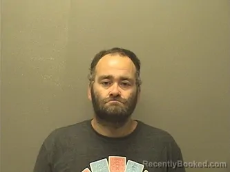 Mugshot of Ken Curtis Vasseau booked in Garland County, Arkansas on August 13, 2026