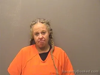 Mugshot of Brandy Lynn Weidema booked in Garland County, Arkansas on October 11, 2026