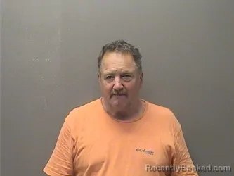 Mugshot of MARK ANTONY WARD booked in Garland County, Arkansas on July 3, 2026