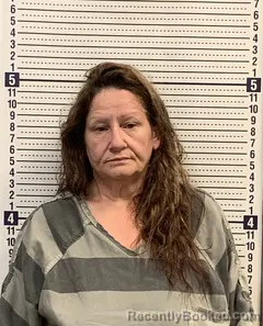 Mugshot of LINDA GRICE booked in Greene County, Arkansas on March 11, 2026