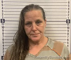 Mugshot of Laura Mansfield booked in Greene County, Arkansas on August 31, 2026