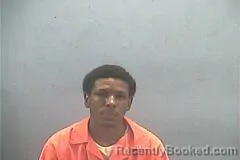 Mugshot of DEMONTRE M CARROLL booked in Hempstead County, Arkansas on April 21, 2026