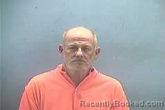 Mugshot of RUSTY AARON booked in Hempstead County, Arkansas on May 11, 2026