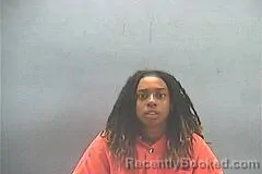 Mugshot of KALIAH CHAZTAEVIA PURIFOY booked in Hempstead County, Arkansas on July 9, 2026